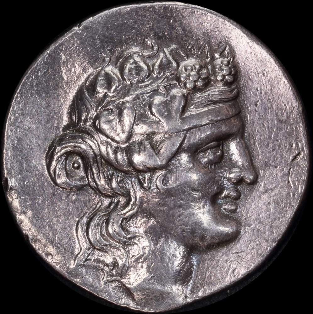 Ancient Greece (Thrace / Thasos)  after 148 BC Silver Tetradrachm S# 1635 good VF product image