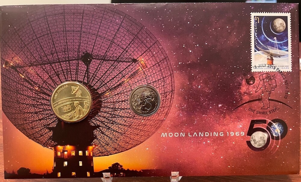 2019 1 Dollar PNC Moon Landing Anniversary product image
