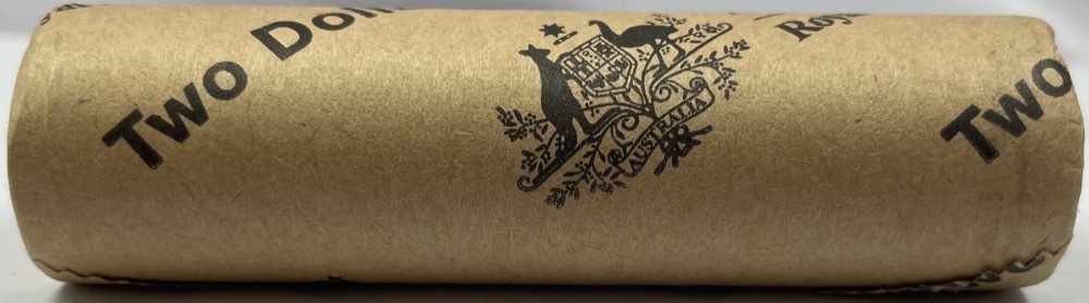 2019 $2 RAM Roll Coloured Police Remembrance Heads/Tails  product image