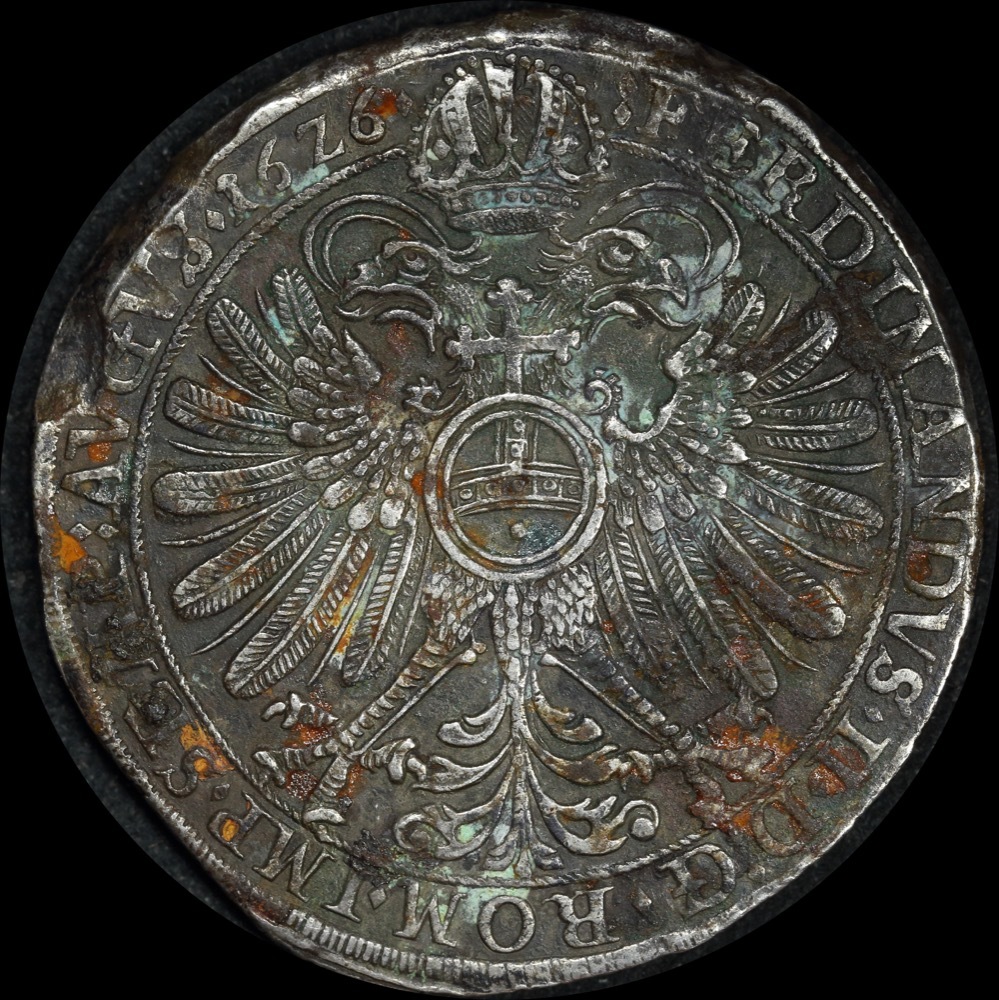 Germany (Frankfurt) 1626 Silver Thaler Dav# 5293 ex Batavia shipwreck good VF product image