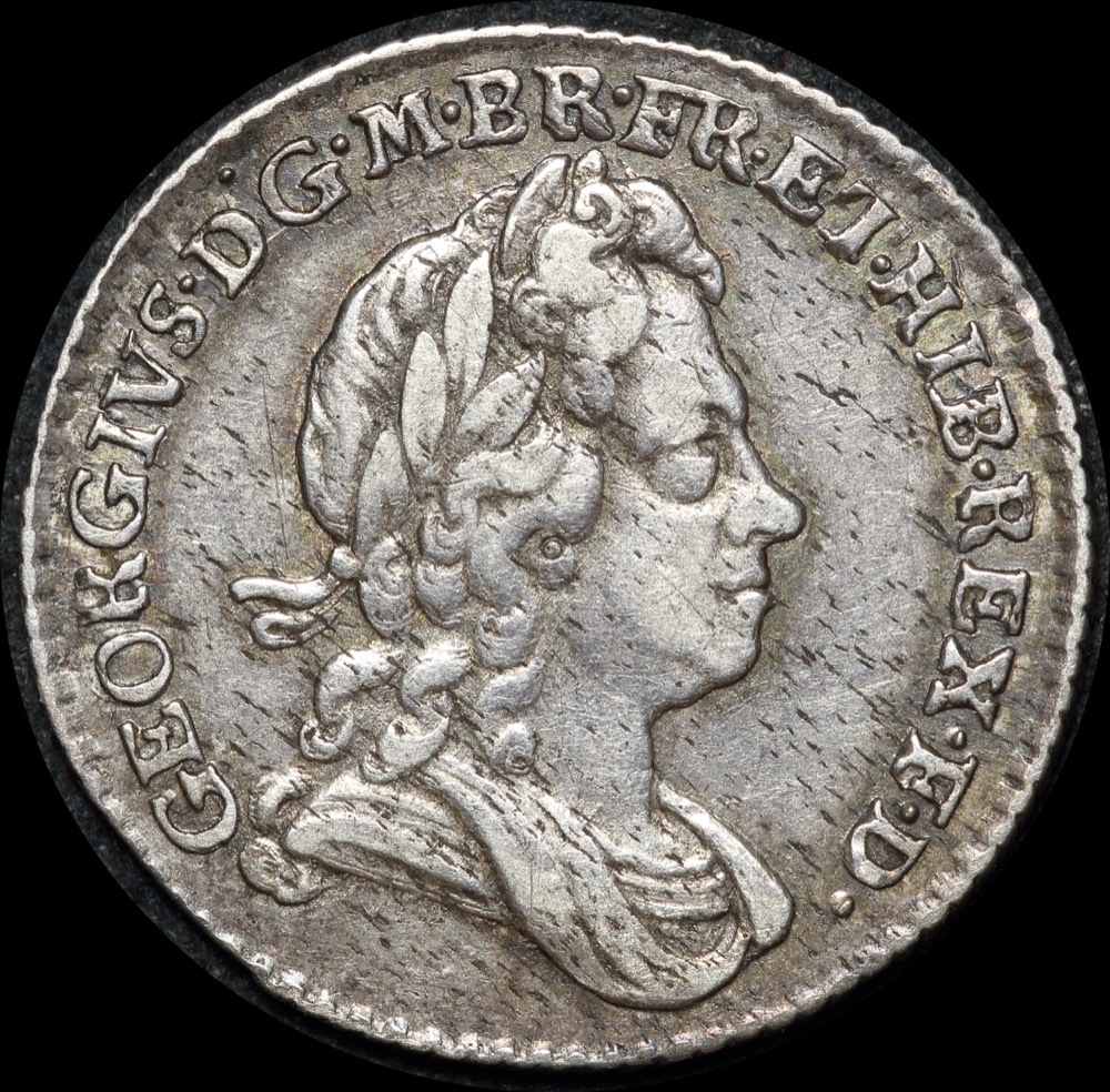 1723 Silver Sixpence George I S#3652 Very Fine product image