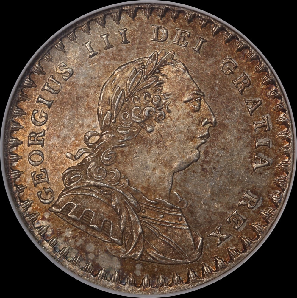 1811 Silver Eighteenpence George III S#3771 NGC MS64 product image