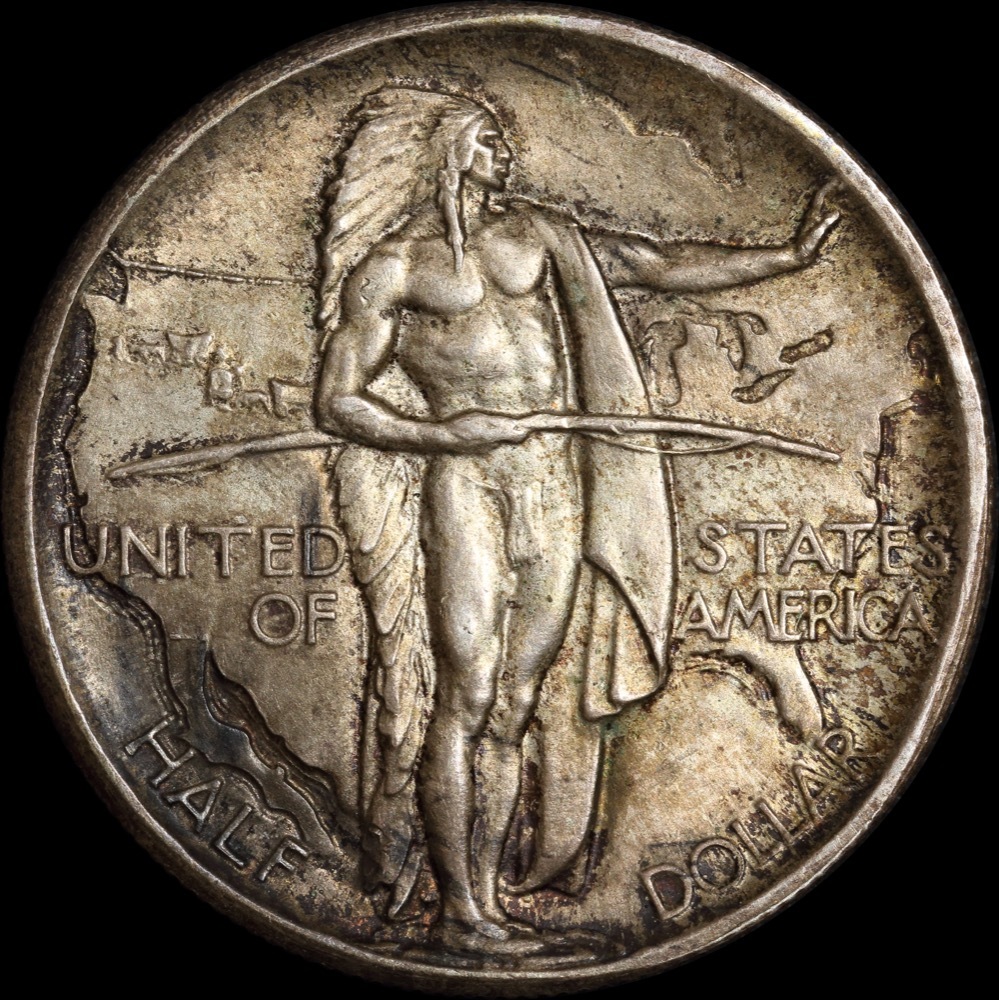 United States 1926-S Silver Half Dollar Oregon Trail  Uncirculated product image