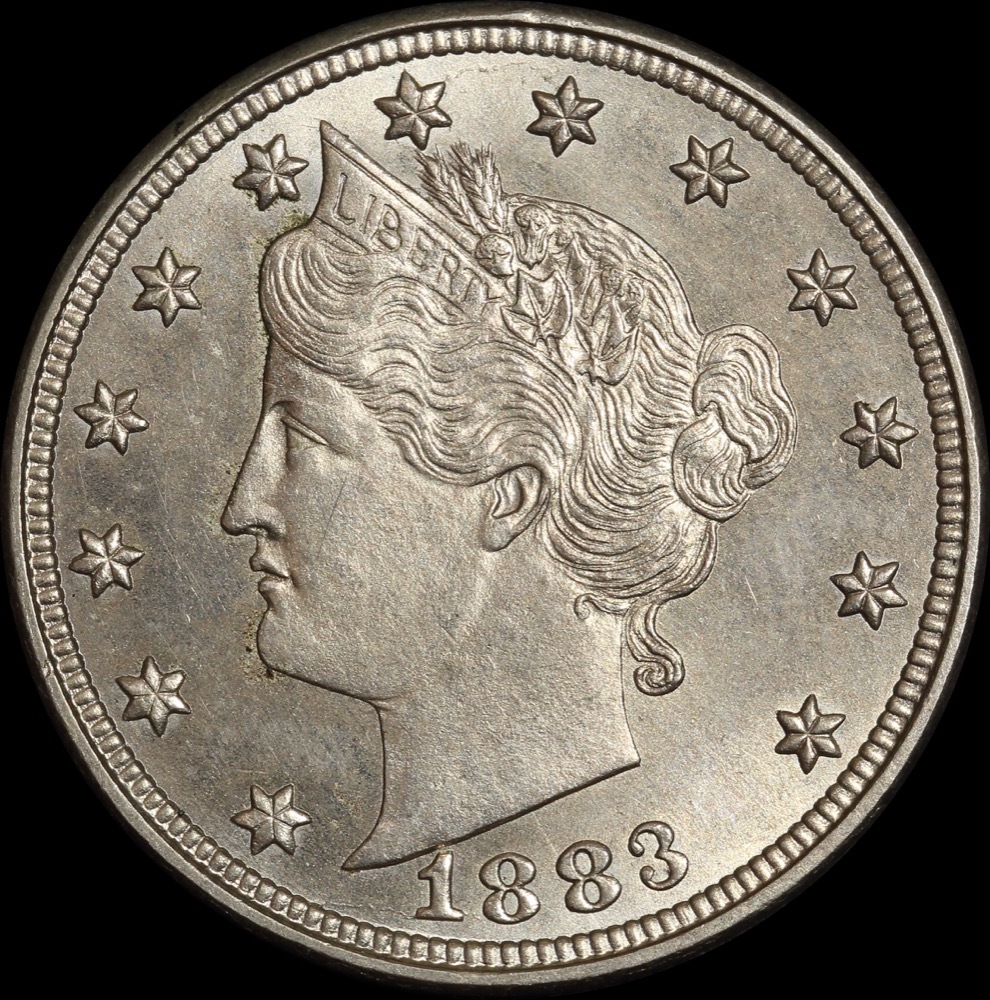 United States 1883 Nickel Nickel - Liberty Head  Gem Uncirculated product image