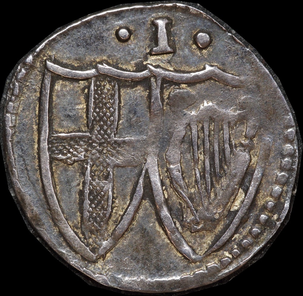 1649 Silver Penny Commonwealth S#3222 good EF product image
