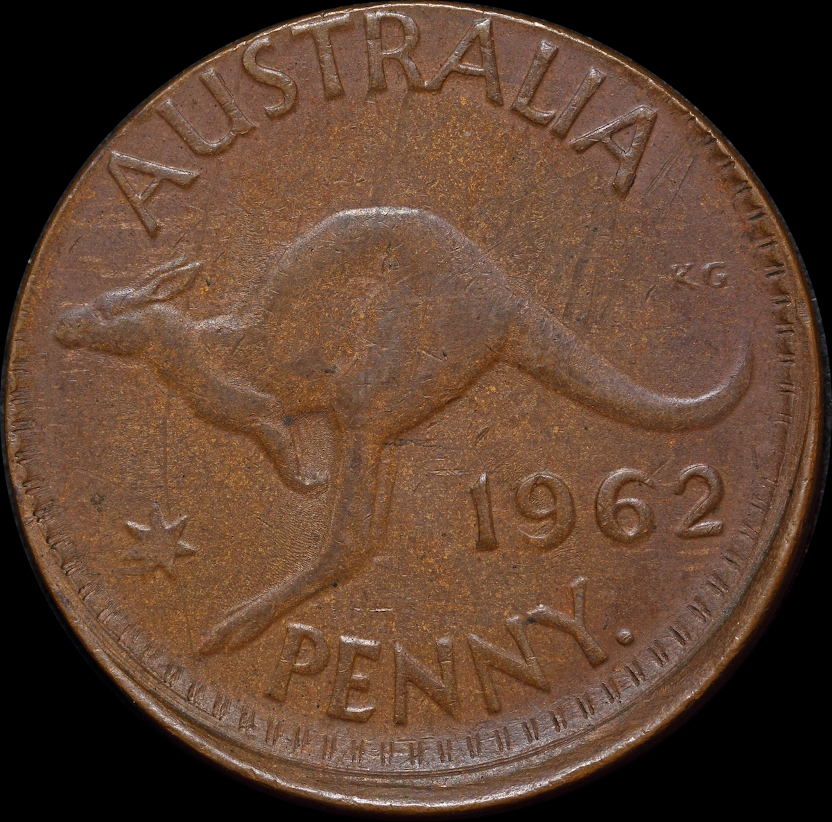 1962-Y Penny 4mm Off-strike Extremely Fine product image