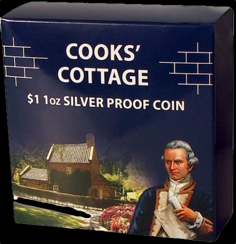 2009 Silver One Ounce Proof Cooks Cottage product image