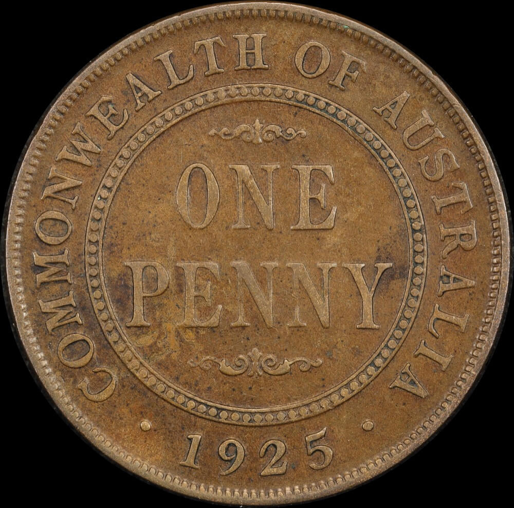 1925 Penny Broken 'N' Variety about VF product image