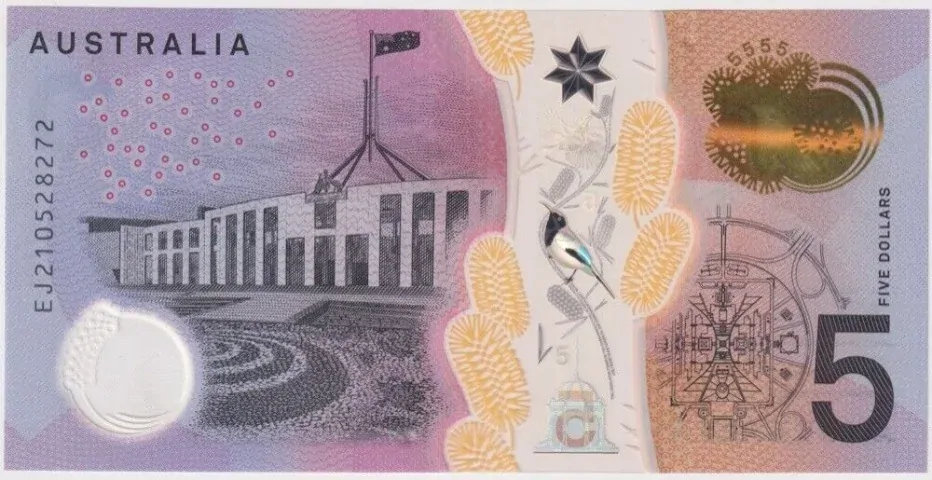 2021 $5 Note Lowe/Kennedy Last Prefix EJ21 R228cL Uncirculated product image