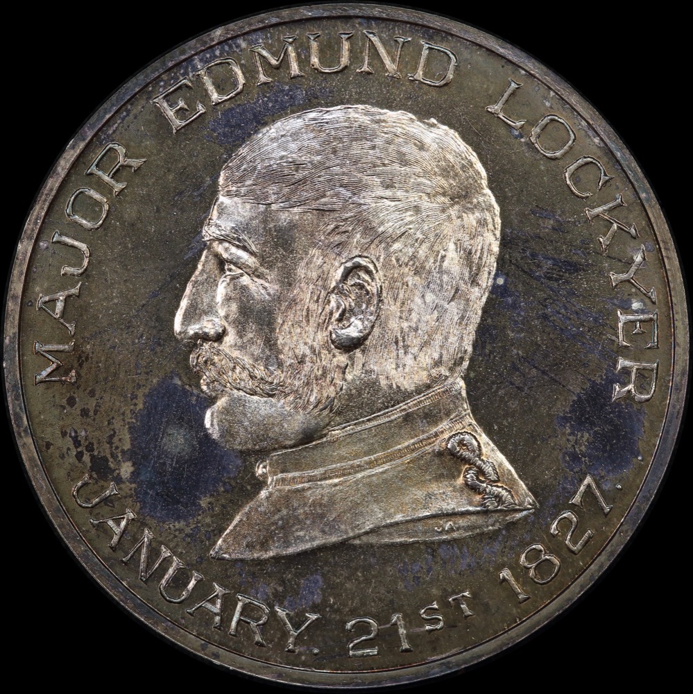1977 Silver Medallion Sir Edmund Lockyer - Albany Sesquicentenary product image