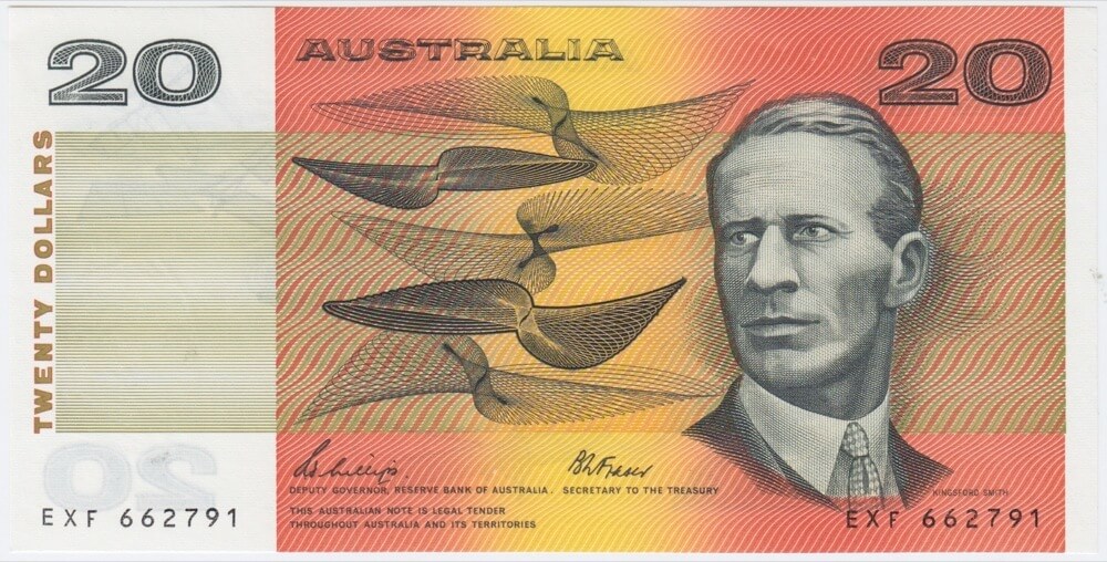 1991 $20 Note Fraser/Cole R413 Uncirculated product image