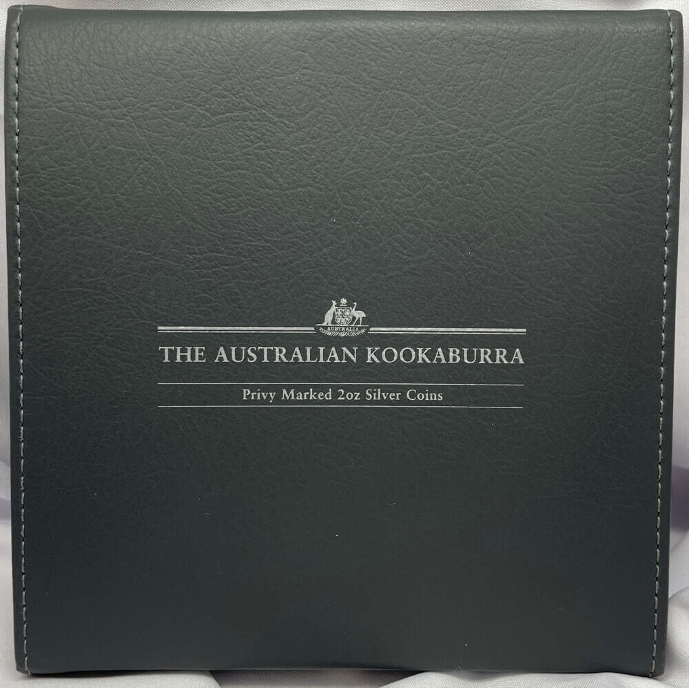 1999 Silver 2oz Kookaburra Glamour Coin Privy Mark Series Set in Case product image