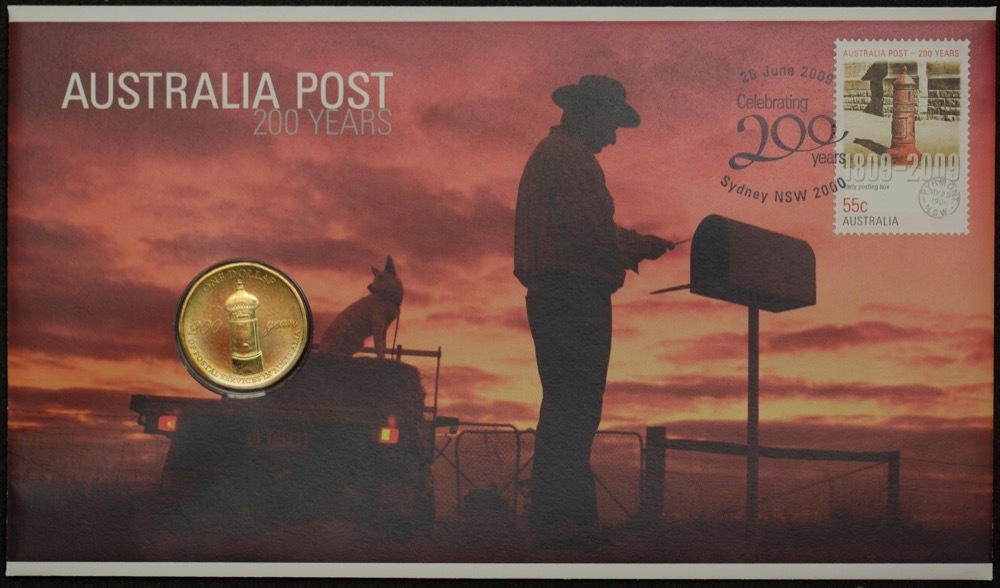 2009 1 Dollar PNC Australia Post 200 Years product image