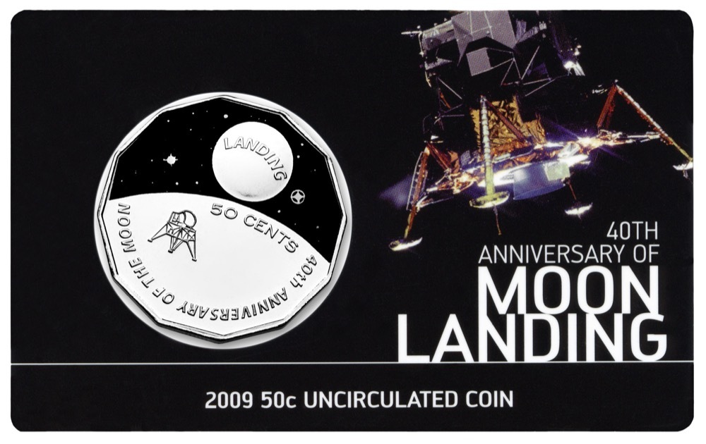 2009 Fifty Cent Unc Moon Landing product image