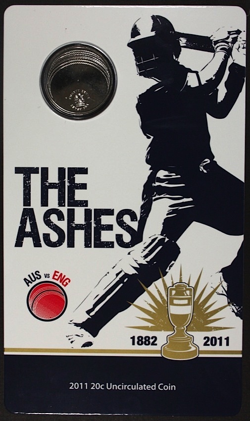 2011 Carded Twenty Cent Unc Coin Ashes product image