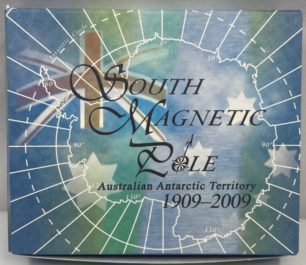 2009 Silver 1 Ounce Proof Antarctic Territory South Magnetic Pole product image