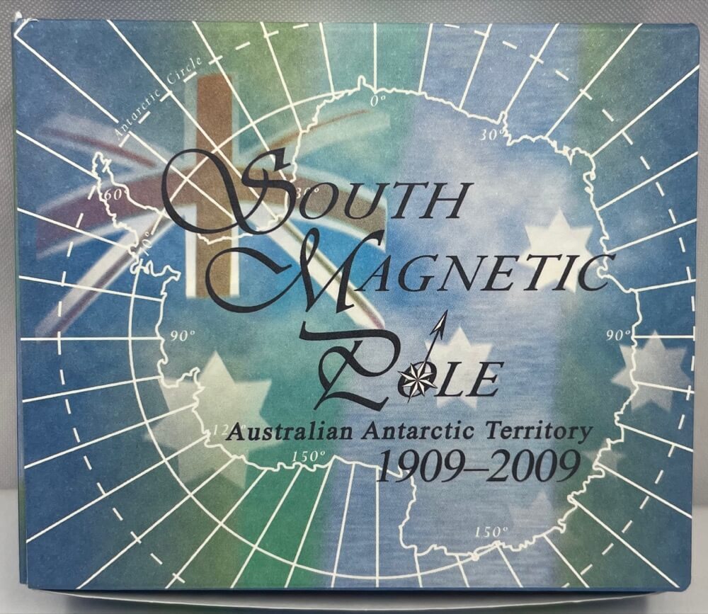 2009 Silver One Ounce Proof Antarctic Territory South Magnetic Pole product image