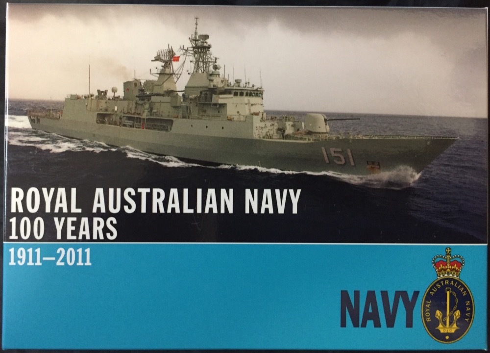 2011 Silver One Ounce Proof Coin Royal Australian Navy product image