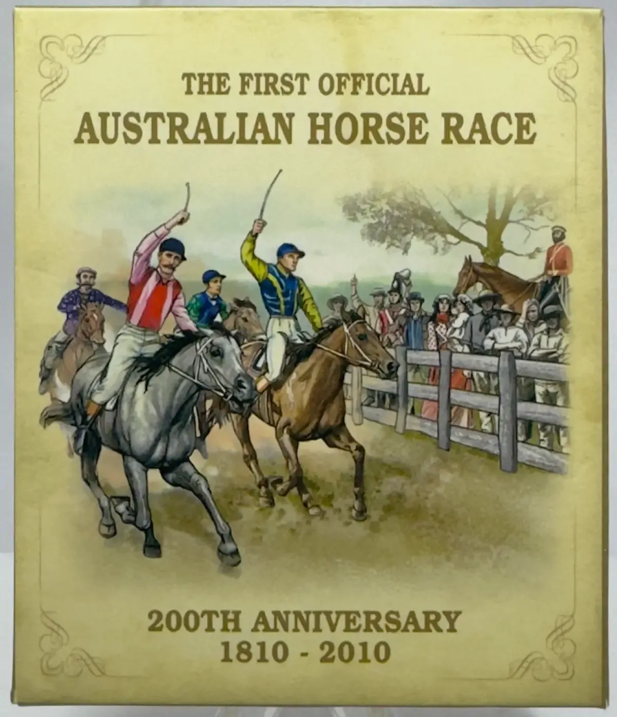 2010 Silver One Ounce Proof Coin Horse Racing product image