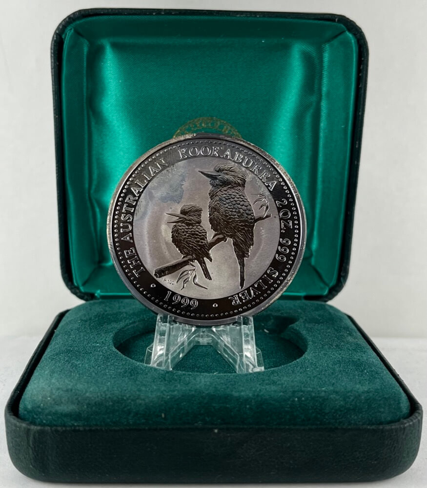 1999 Silver Two Ounce Unc Coin Kookaburra product image