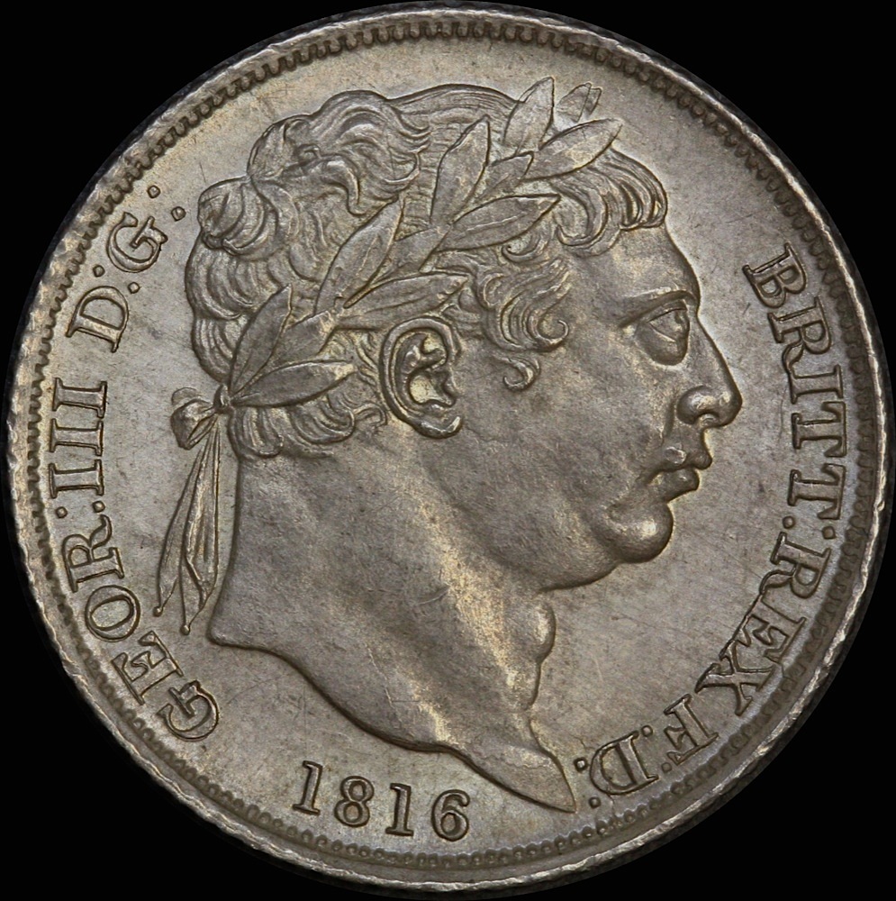1816 Silver Sixpence George III PCGS MS64+ product image