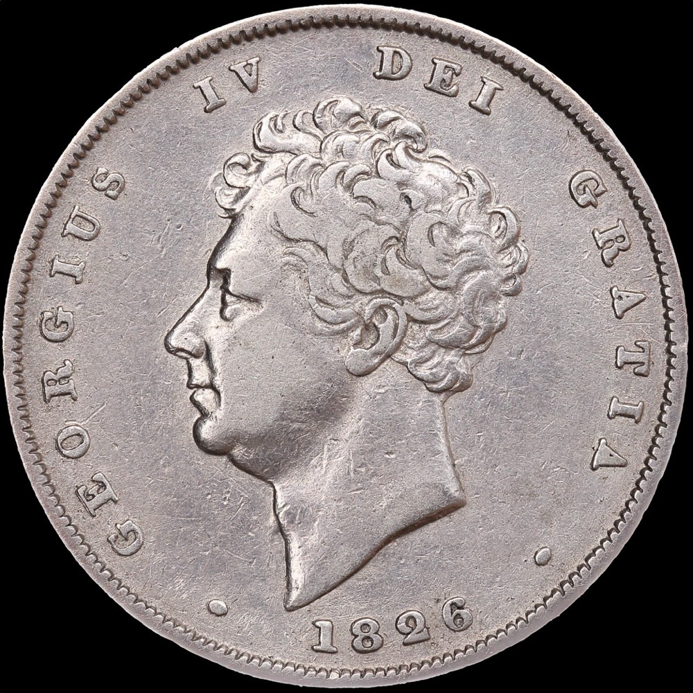 1826 Silver Shilling George IV S#3812 Very Fine product image