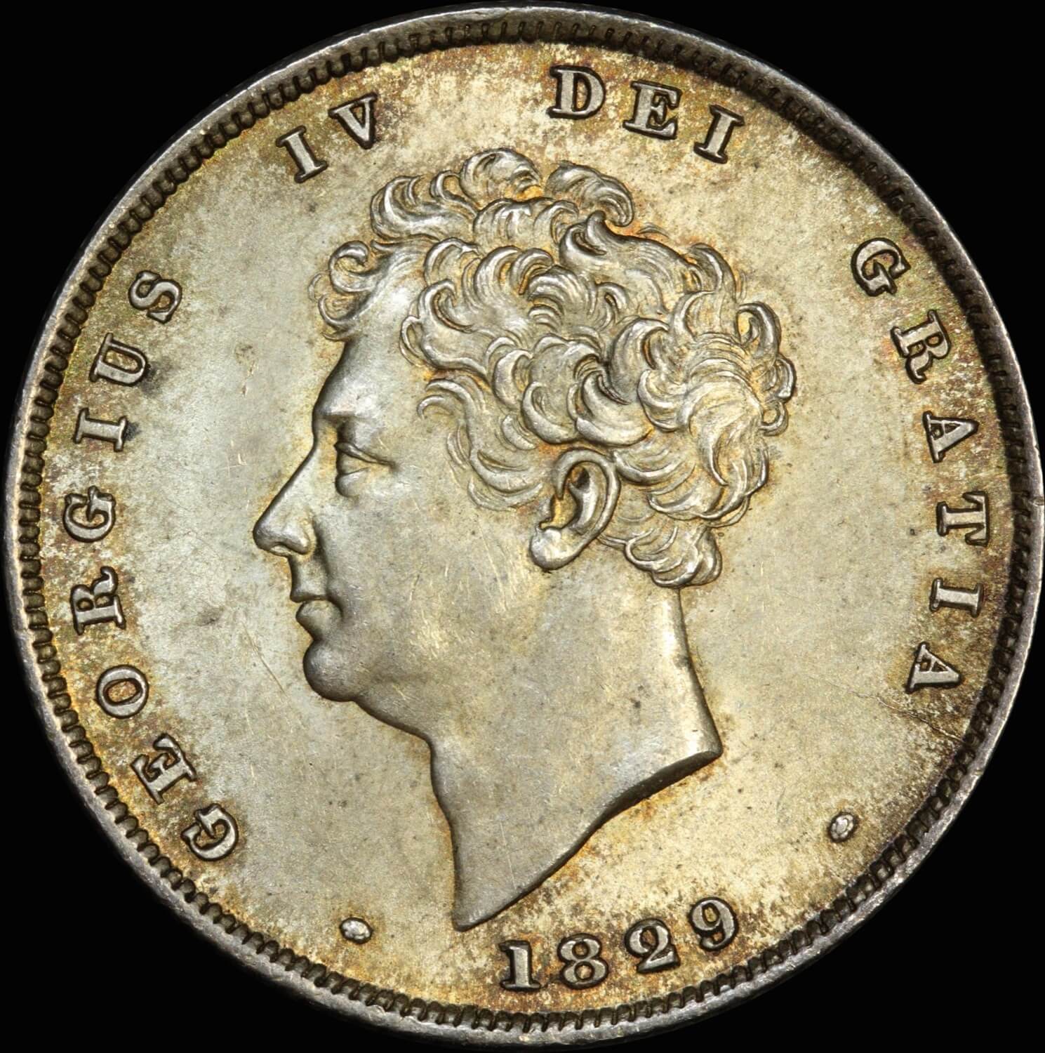 1829 Silver Shilling George IV S#3812 Choice Unc (PCGS MS63) product image