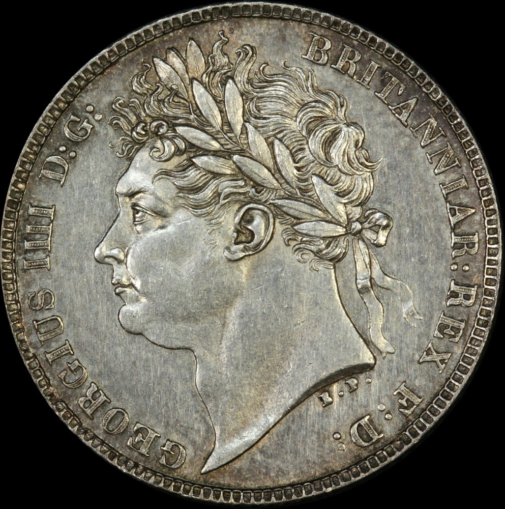 1821 Silver Sixpence George IV S#3813 Uncirculated product image