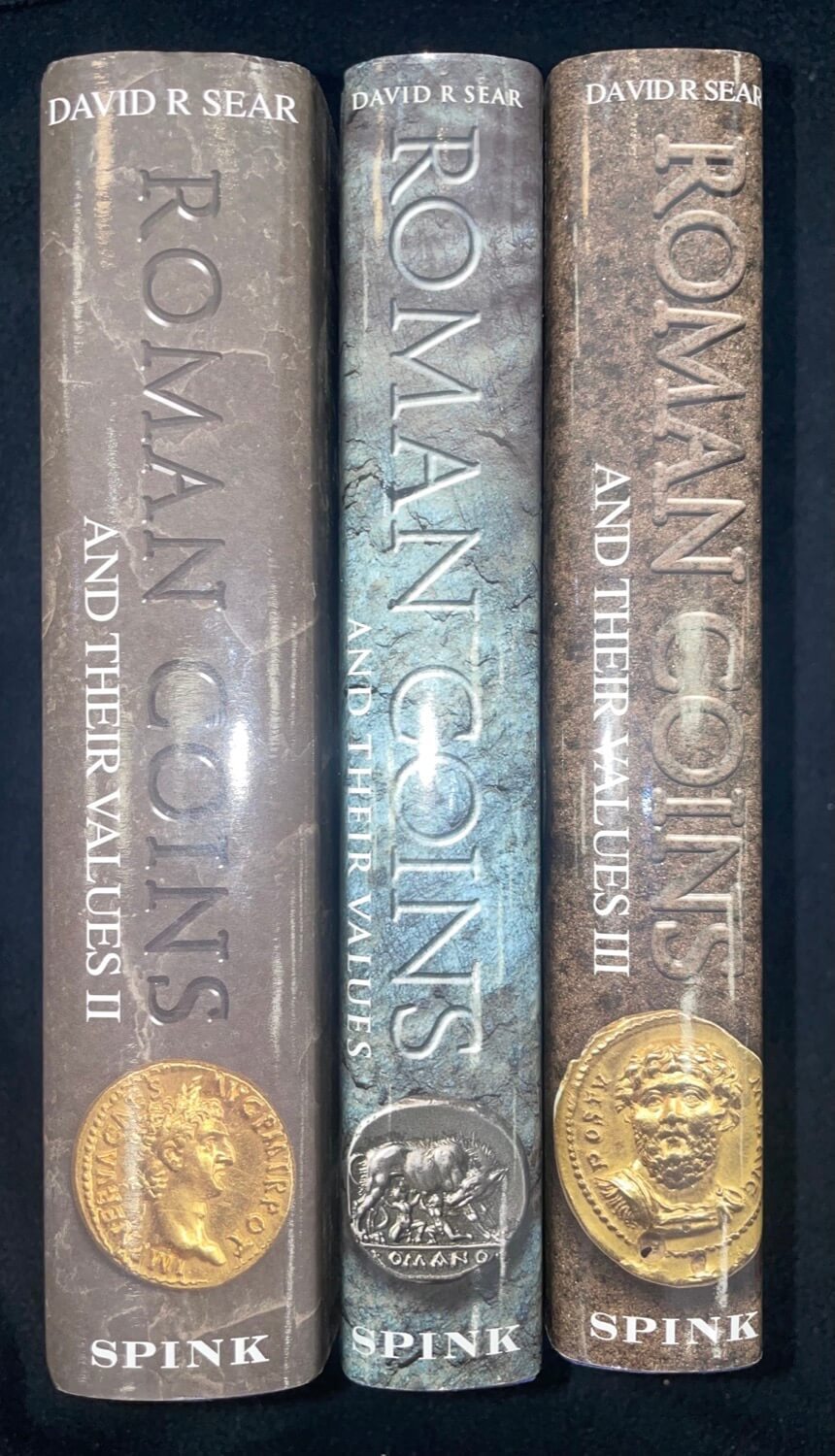 Set of 3 Hardcover Books - Roman Coins and Their Values by Sear product image