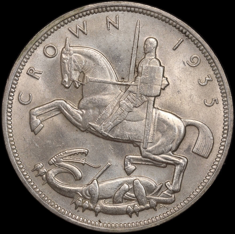 1935 Silver Crown George V S#3967 about Unc product image