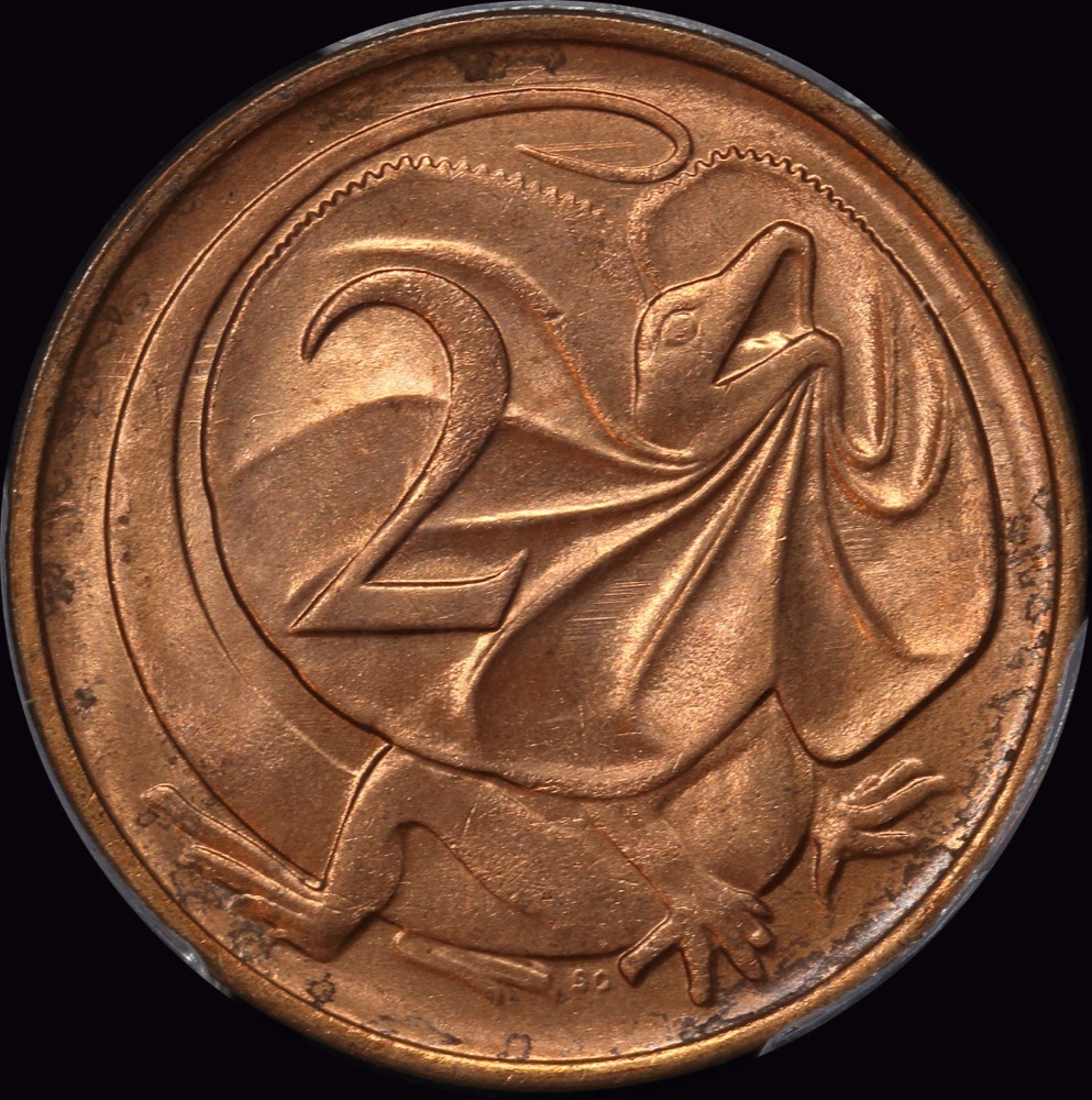 1968 Two Cents Perth Mint Gem Unc (PCGS MS65RD) product image