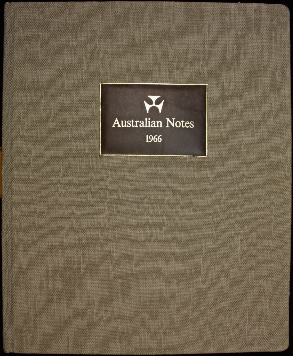 Australia 1966 Complete Type I Specimen Banknote Set In Presentation Folder (10 Notes, $1 - $20, Inc $5) product image