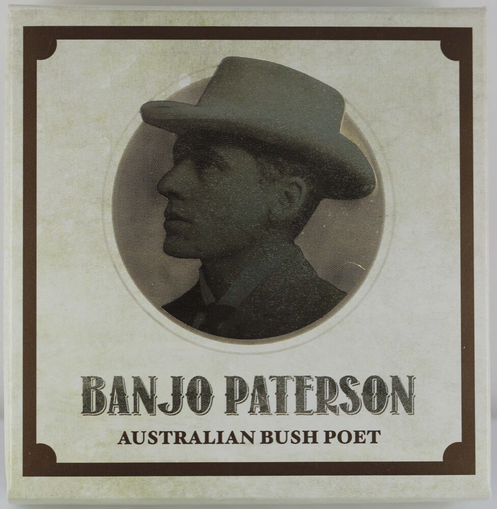2014 Perth Mint Silver One Ounce Proof Coin Banjo Paterson product image