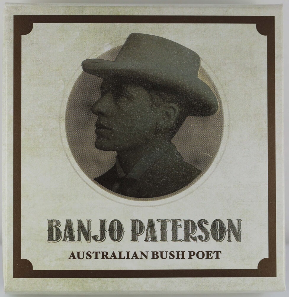 2014 Perth Mint Silver One Ounce Proof Coin Banjo Paterson product image