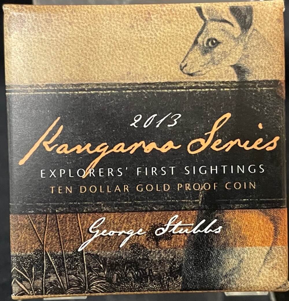 2013 Ten Dollar Proof Gold Coin Kangaroo - First Sightings product image