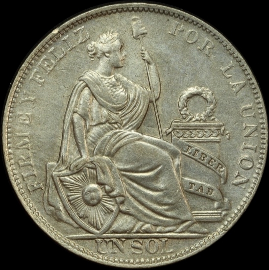 Peru 1930 Silver Sol KM#218.2 about Unc product image