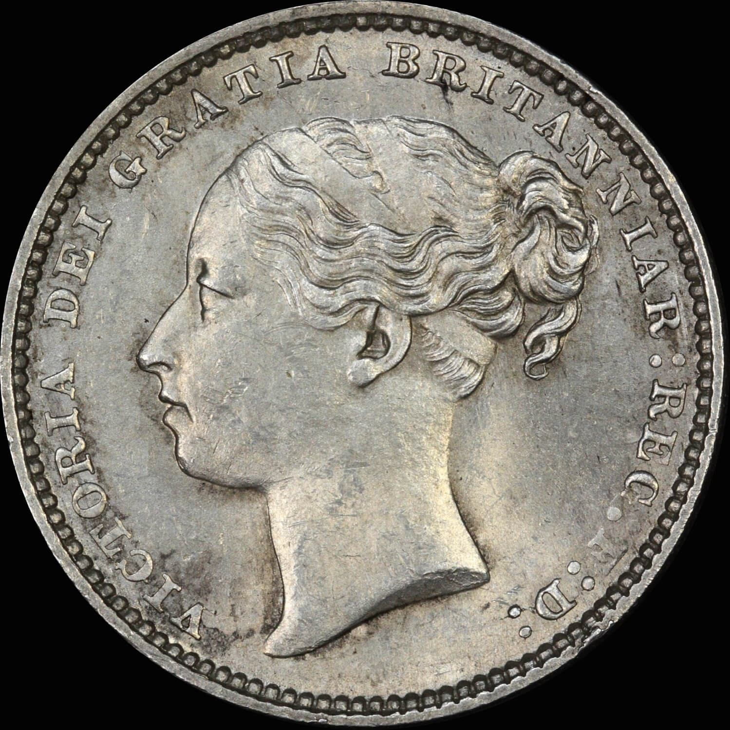 1883 Silver Shilling Victoria S#3907 PCGS MS63 product image