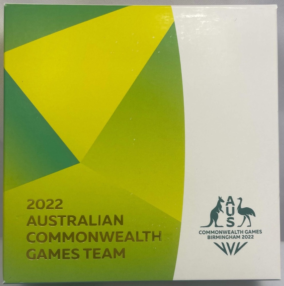 2022 $1 Fine Silver Uncirculated Coin - Australian Commonwealth Games Team product image
