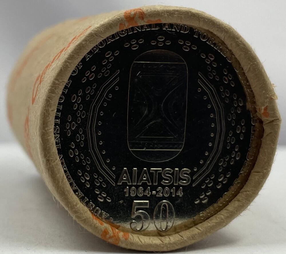 2014 50 Cent Security Roll AIATSIS Heads / Tails product image