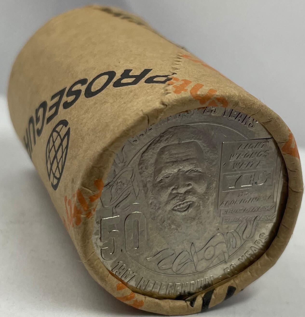 2017 50 Cent Security Roll Mabo Pride & Passion Heads / Tails product image