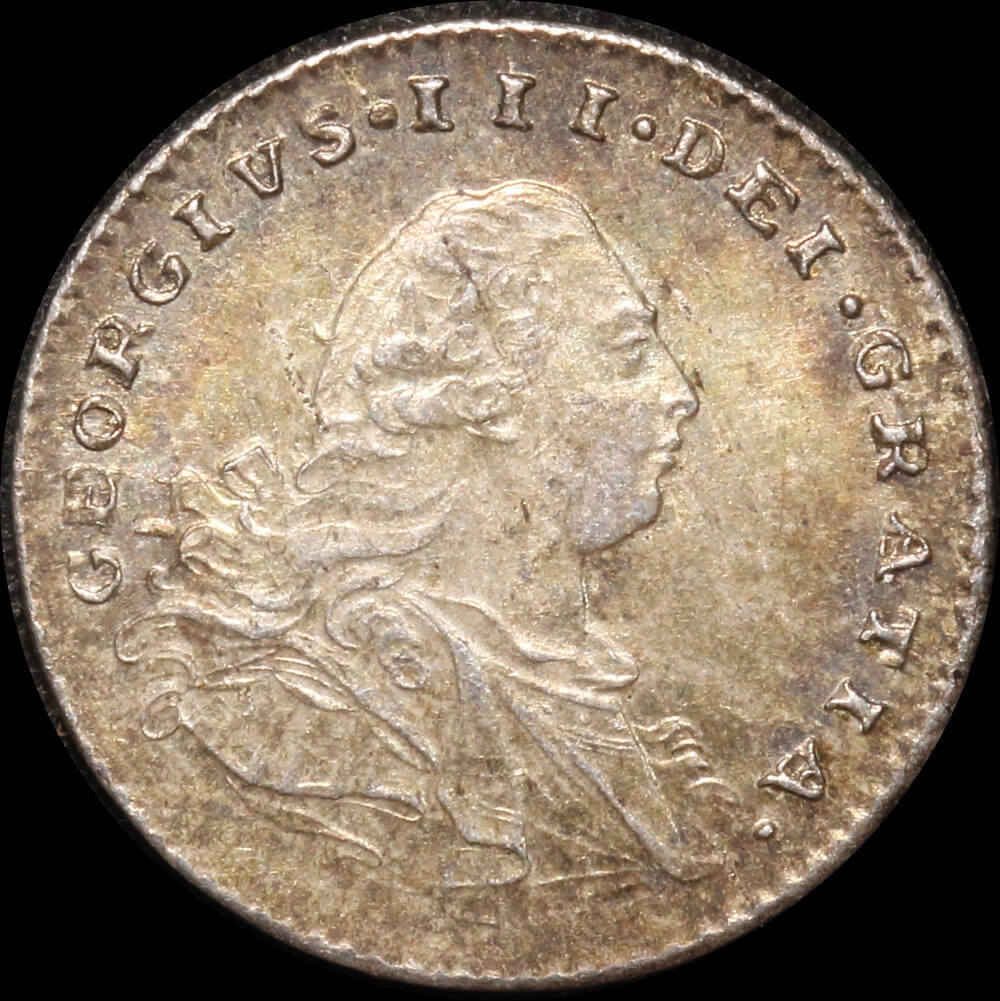 1800 Silver Penny George III S#3761 good EF product image