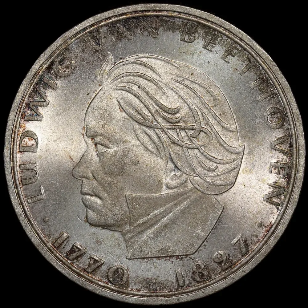 German Federal Republic 1970 Silver 5 Marks KM#127 Uncirculated product image