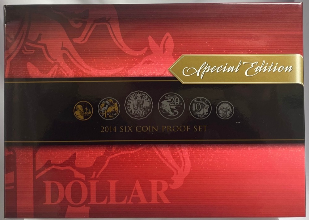 Australia 2014 Proof Coin Set - Includes a Copper Nickel $1 Coin product image