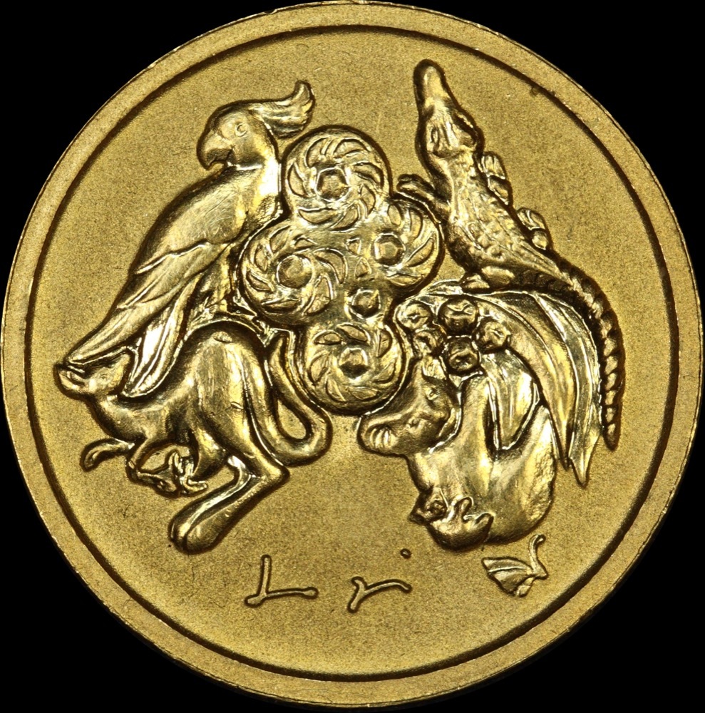 Coca-Cola Gold Sovereign Token 1997 Uncirculated product image