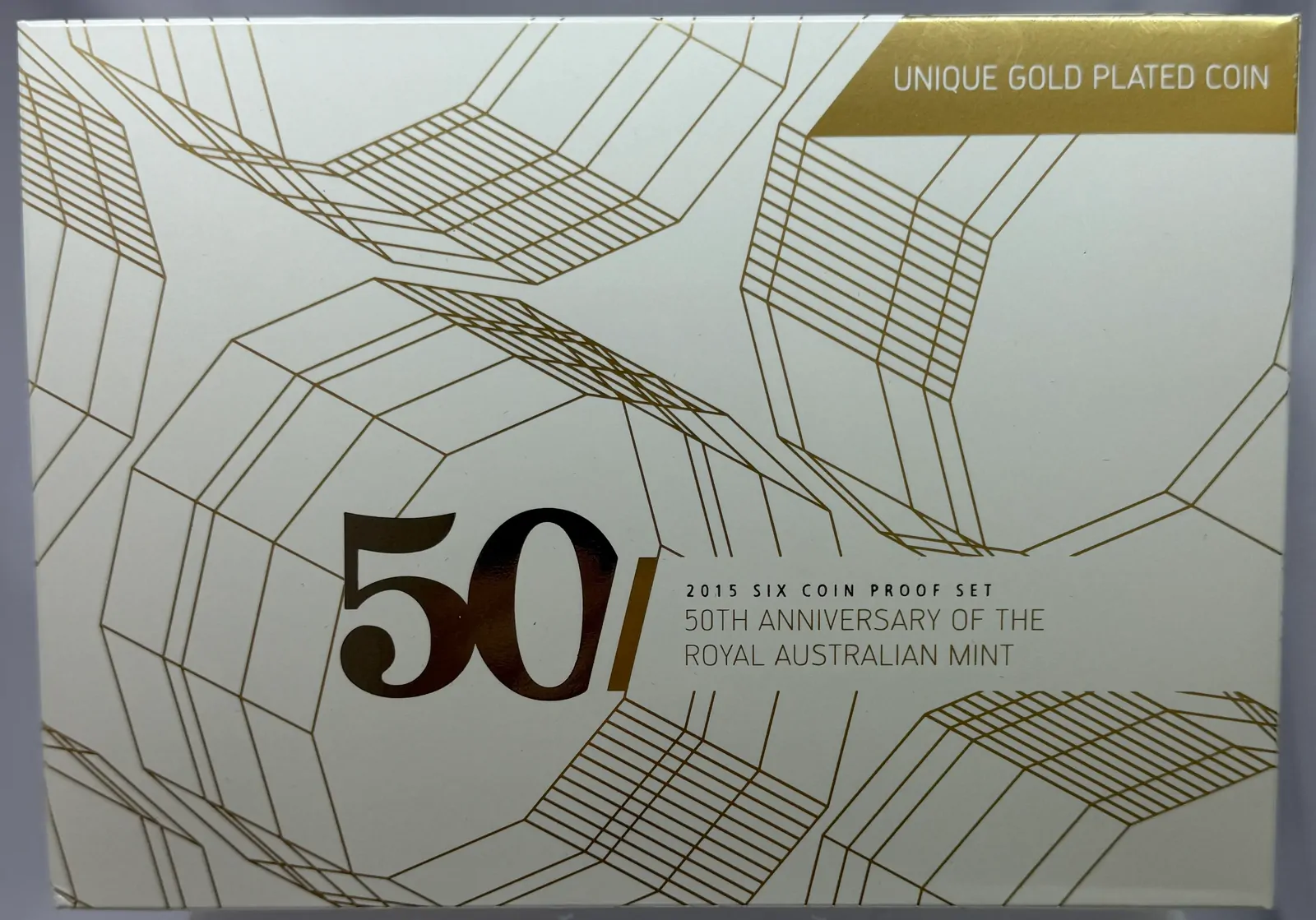 Australia 2015 Proof Coin Set 50th Anniversary of the Royal Australian Mint product image