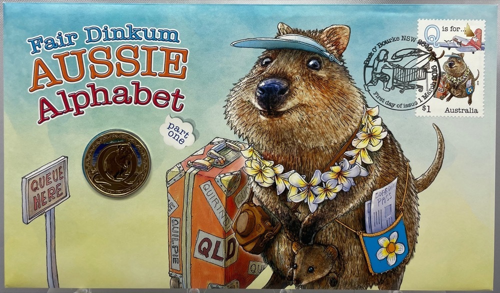 2016 1 Dollar Fair Dinkum Aussie Alphabet PNC - Q for Quokka product image