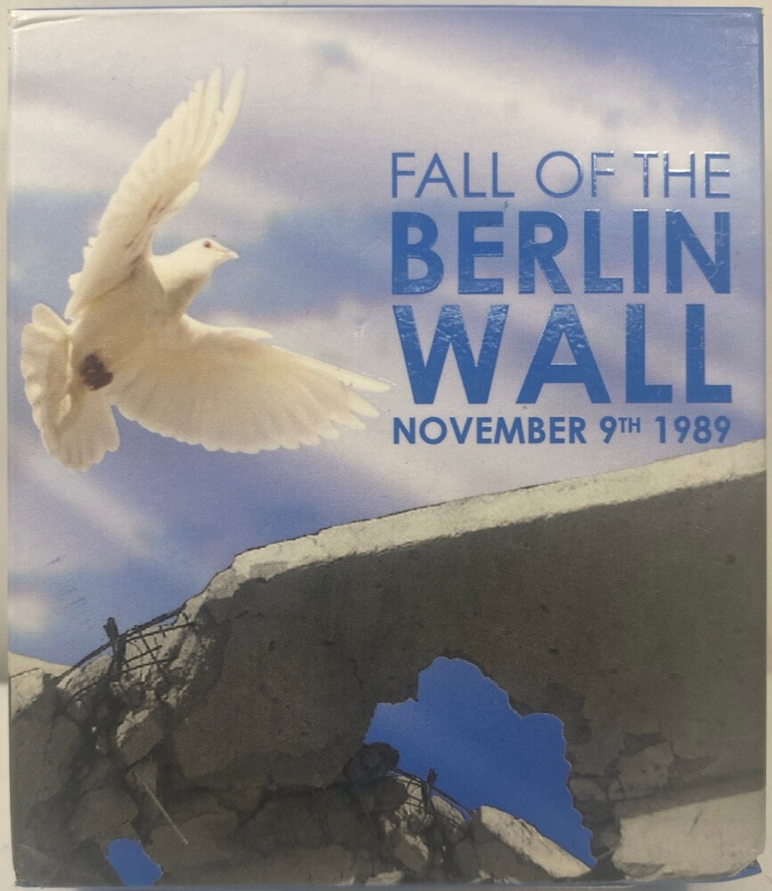 Tuvalu 1 Dollar Proof Coin 20th Anniversary of The Fall of The Berlin Wall product image