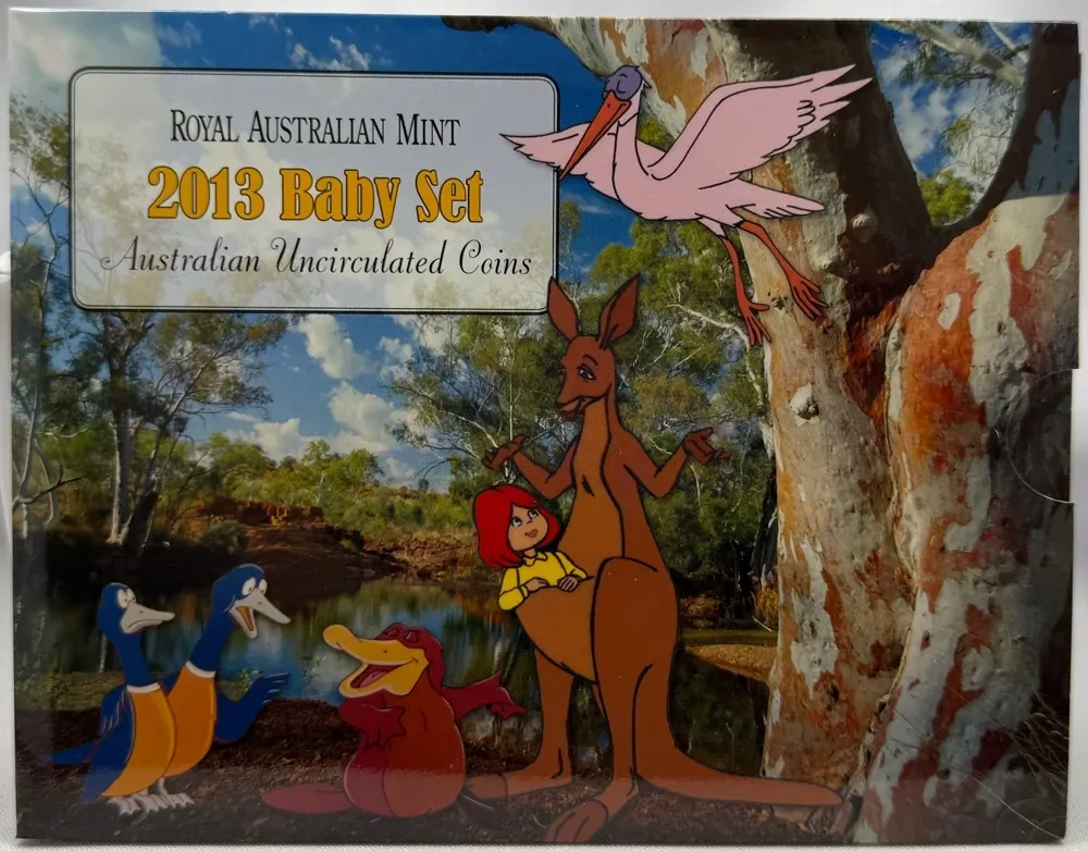 Australia 2013 Baby Uncirculated Mint Coin Set Dot and the Kangaroo product image