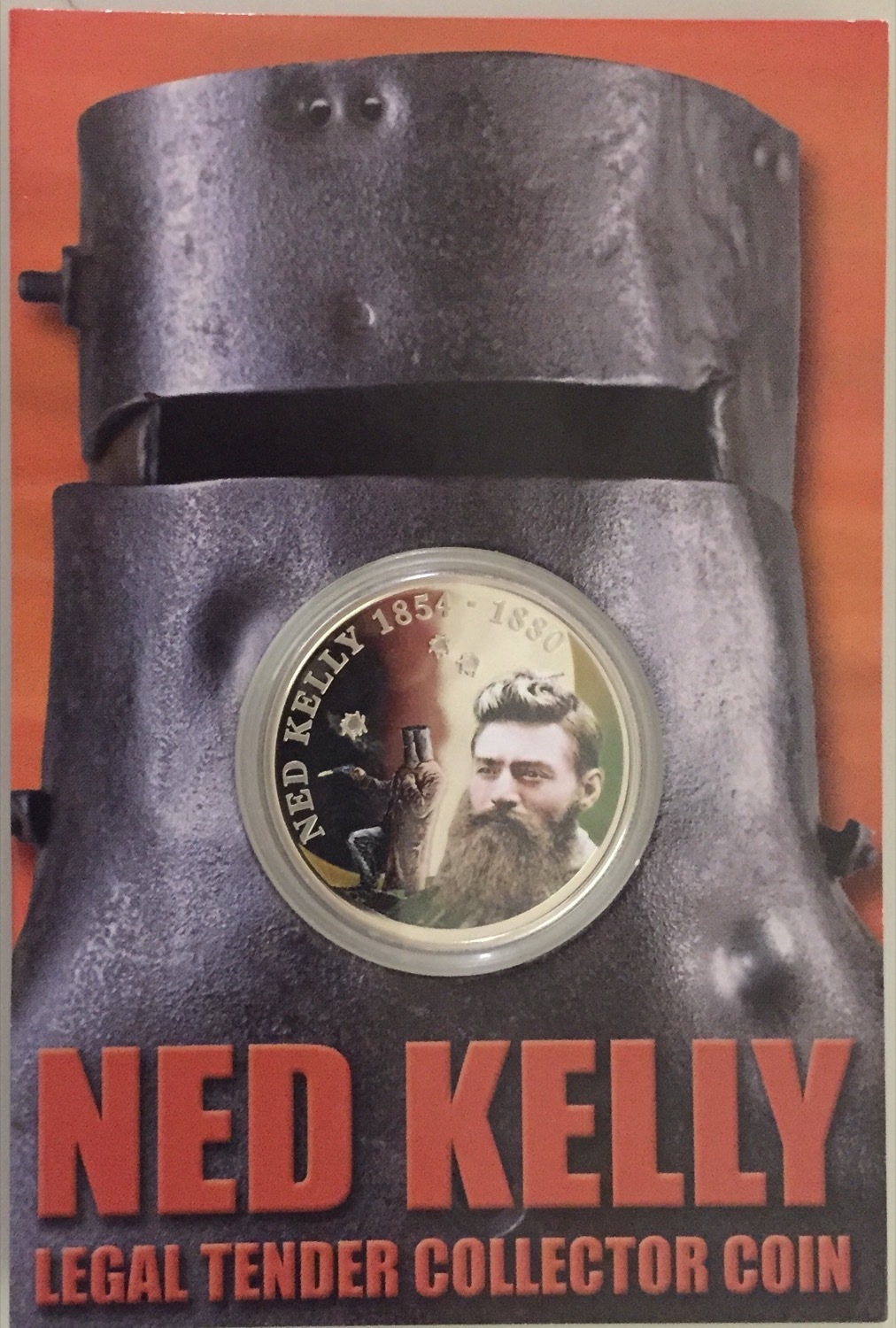 Cook Islands 2004 50c Proof Coin Ned Kelly product image