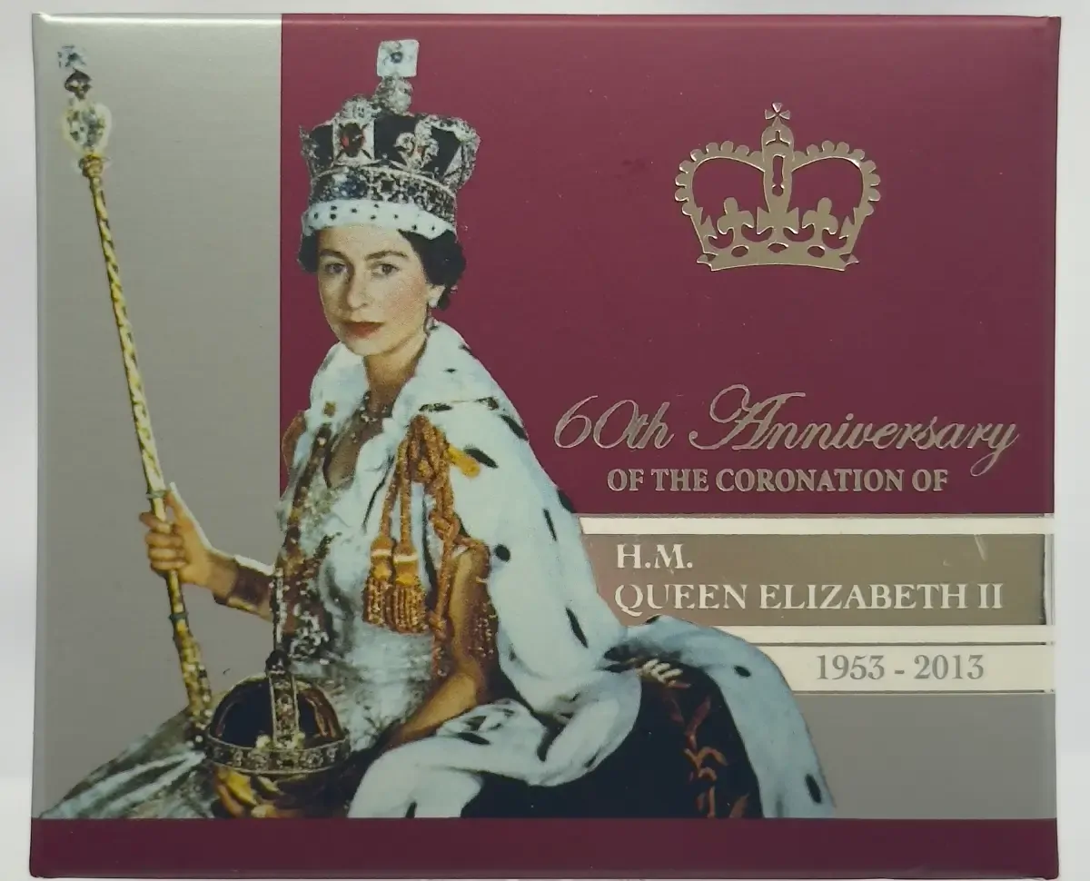2013 Silver One Ounce Proof Coin QEII 60th Anniversary Coronation product image